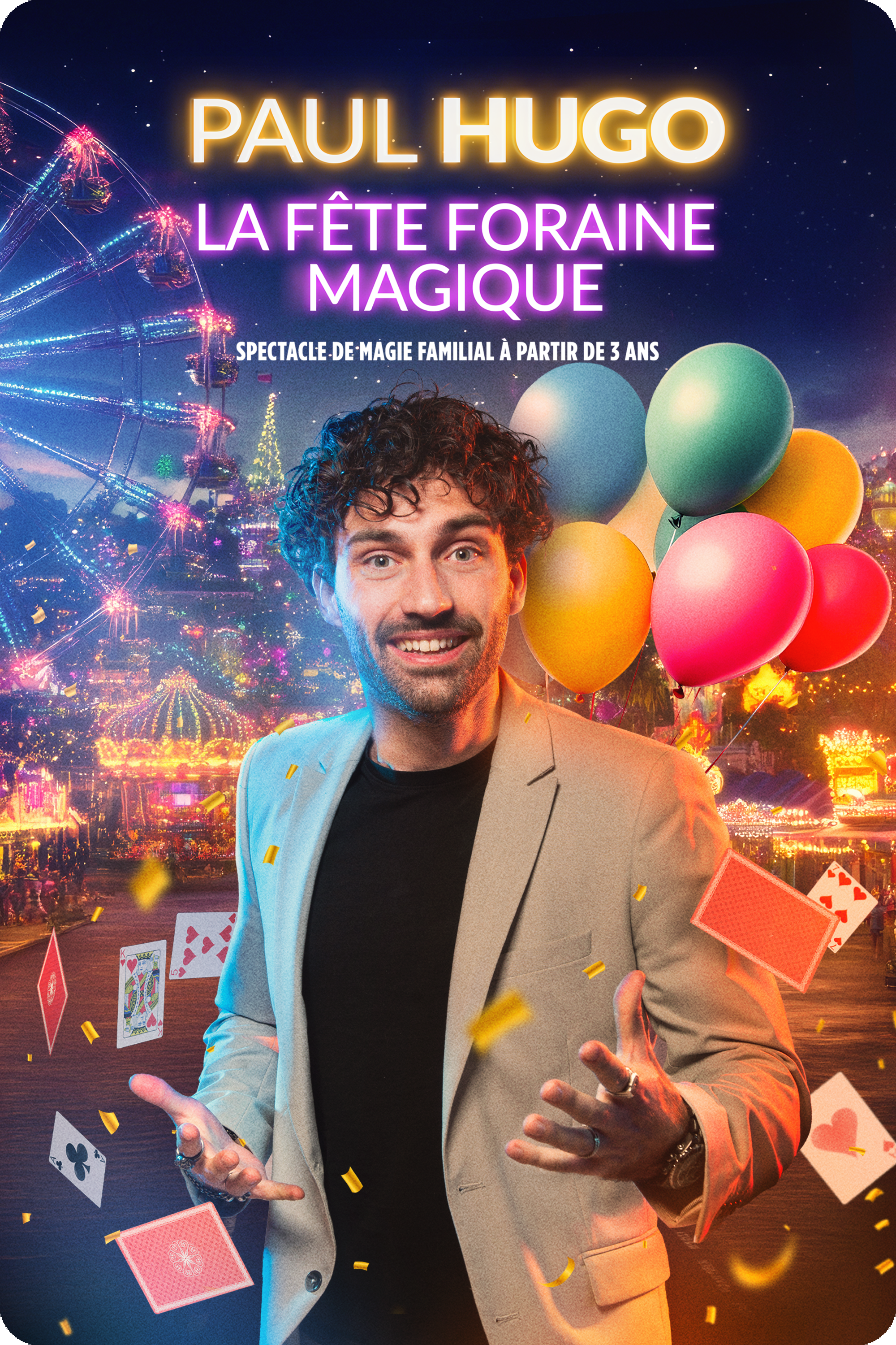 affiche de LA FÊTE FORAINE MAGIQUE